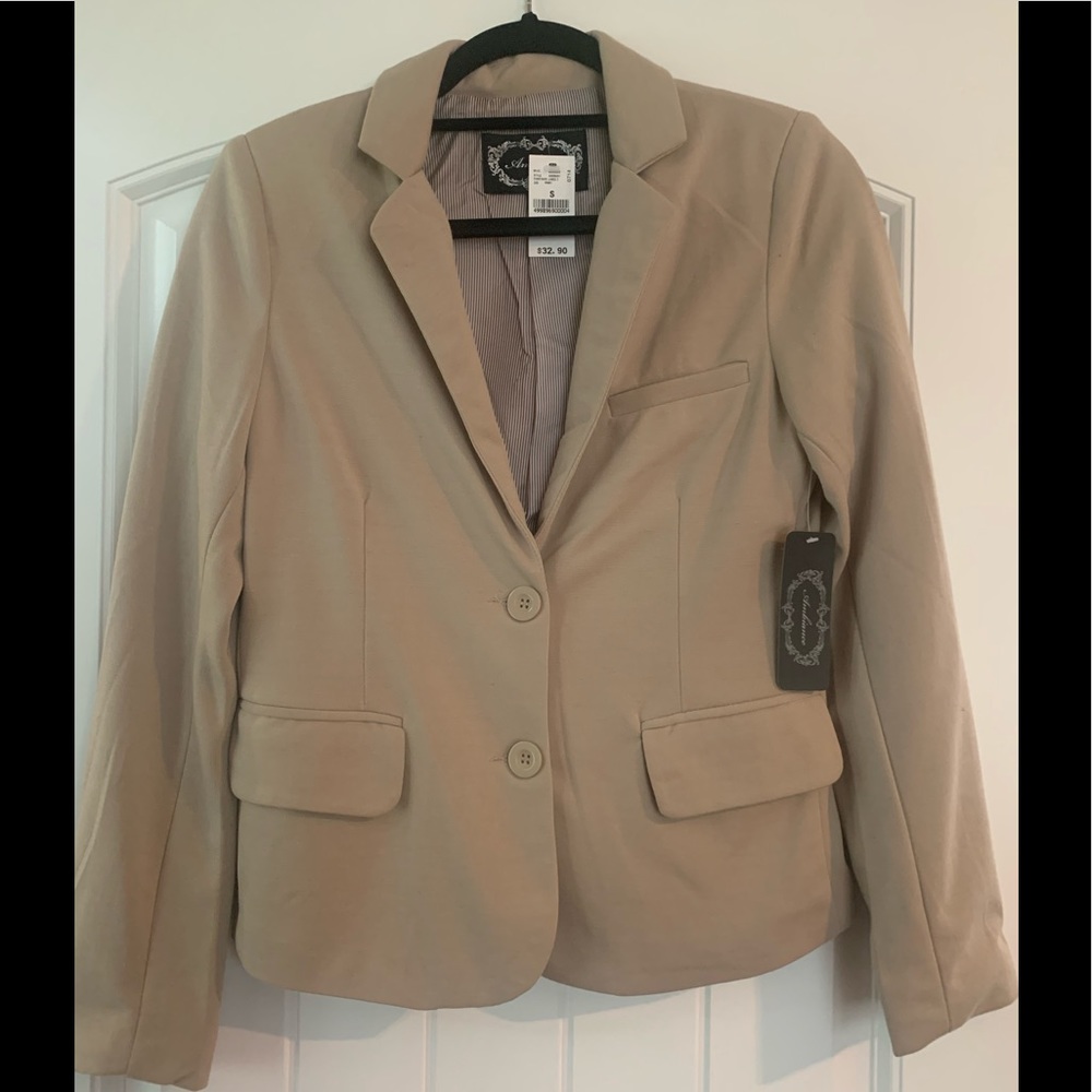 Cream blazer